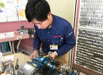 他店で断られたカギもお任せください！